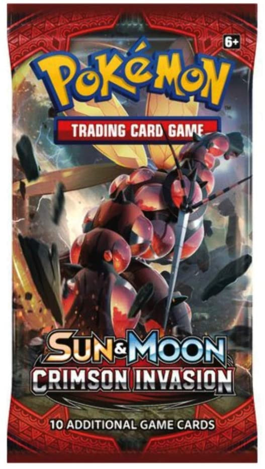 Sun & Moon Crimson Invasion booster pack